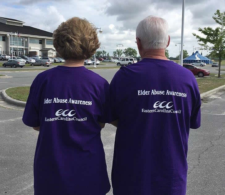 Elder Abuse Awareness volunteers 